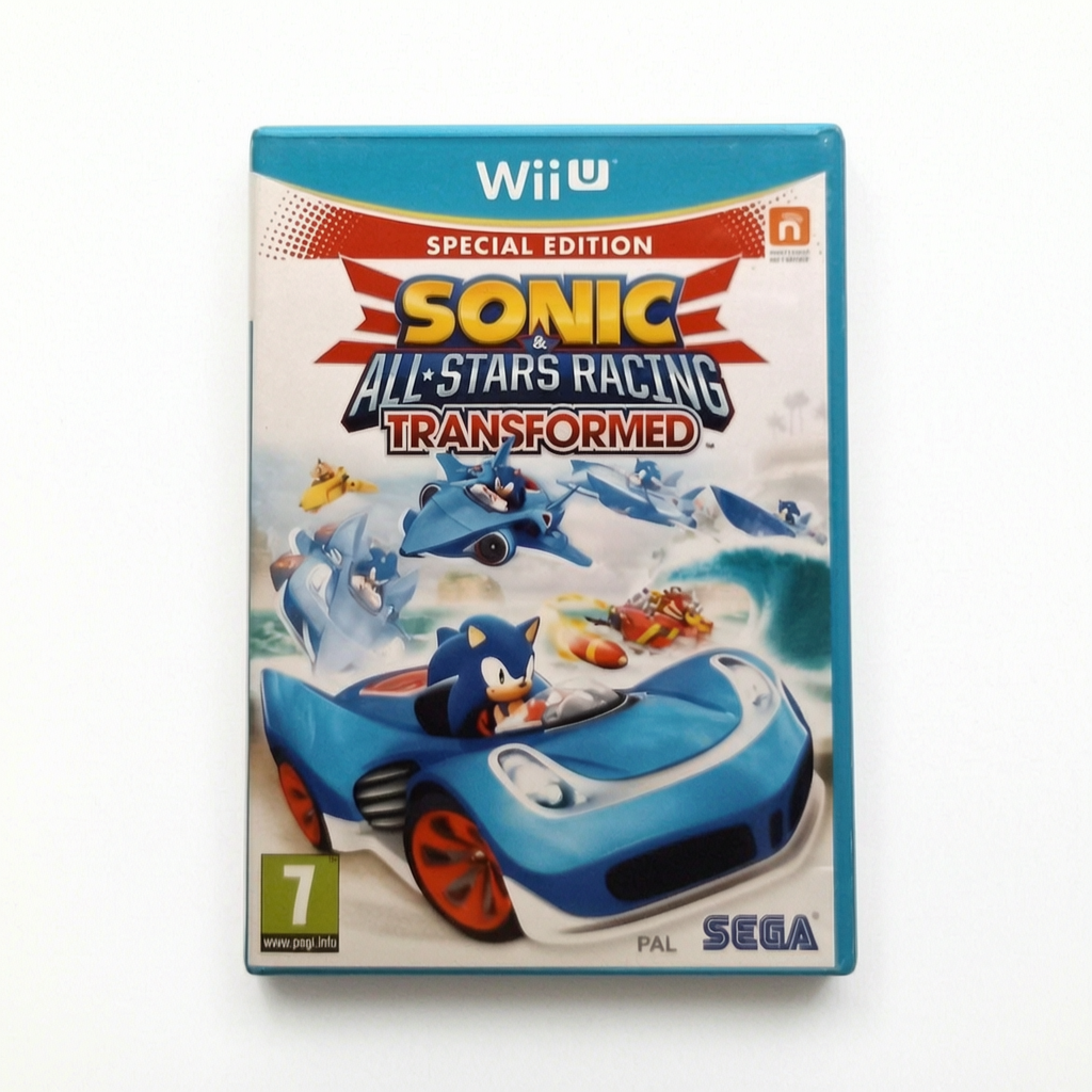 Sonic All Star Racing Transformed Wii U Complet Version ETR jouable en français