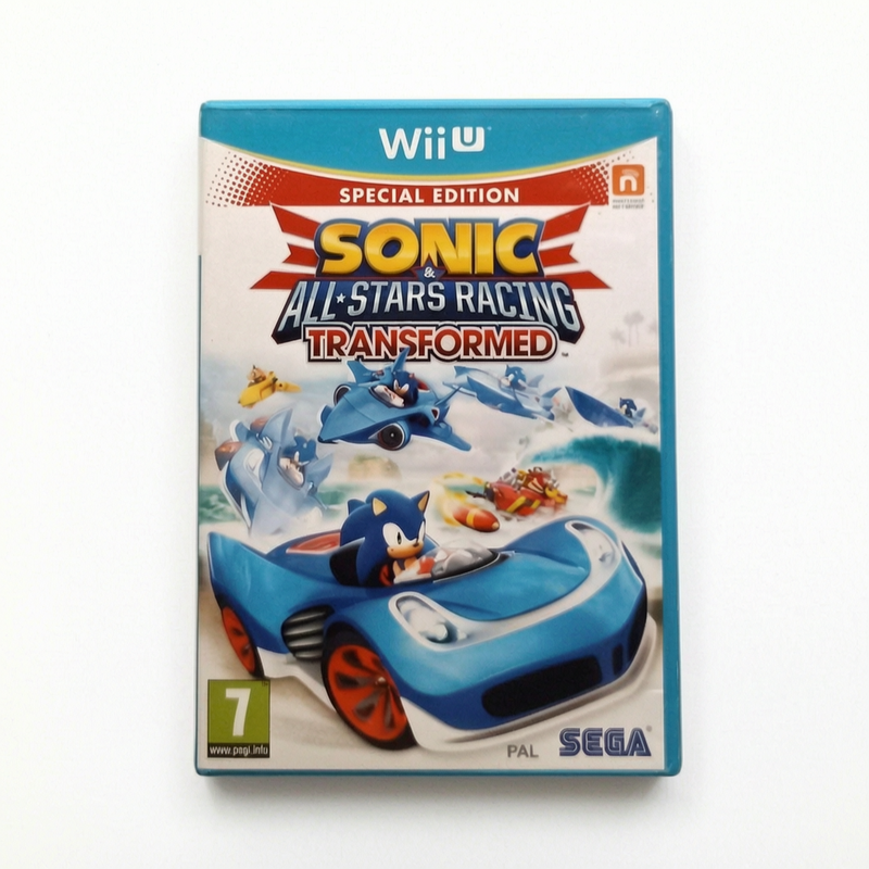 Sonic All Star Racing Transformed Wii U Complet Version ETR jouable en français