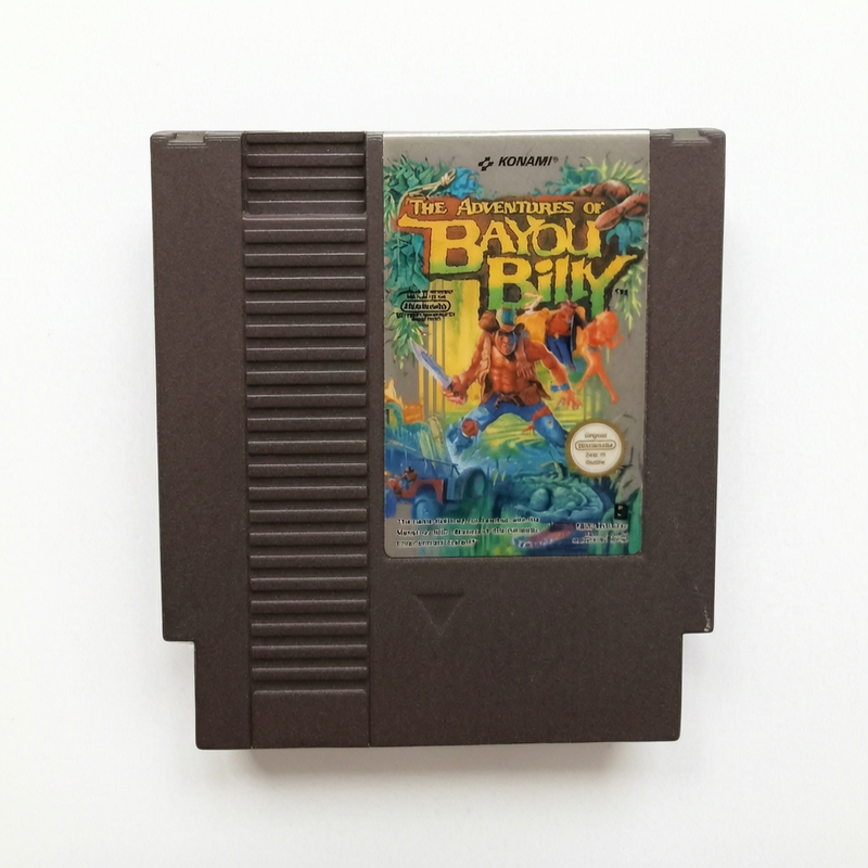 The Adventures Of Bayou Billy Nintendo NES en Loose