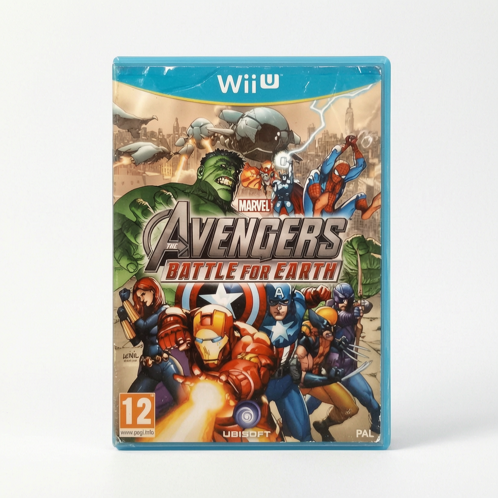 Marvel Avengers Battle For Earth Nintendo Wii U Complet Version FRA