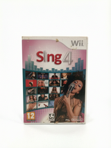 Sing 4 nintendo Wii Complet FRA