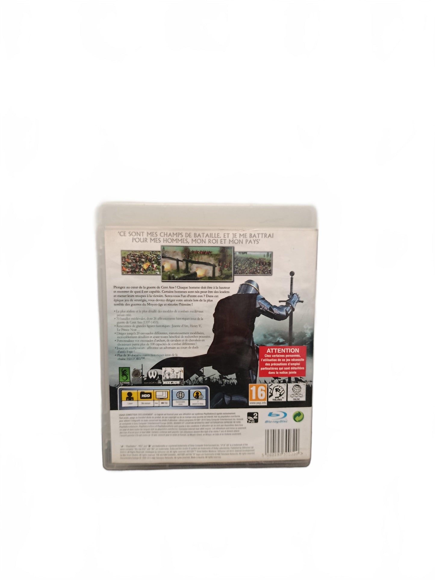 Great Battles Medieval Playstation 3 (PS3) Complet FRA