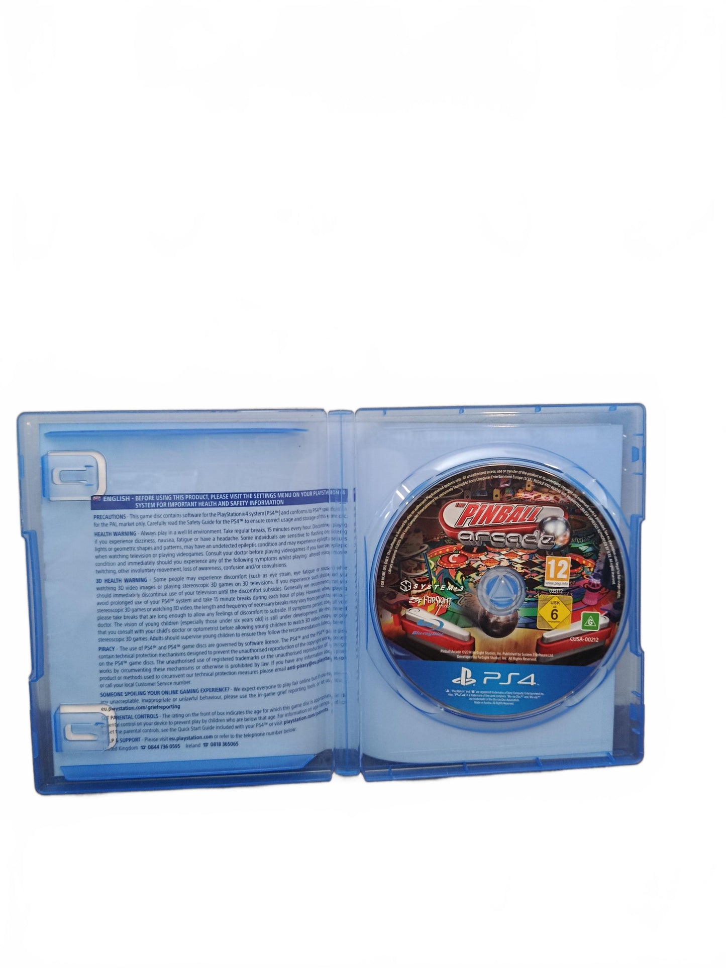 Pinball Arcade Playstation 4 (PS4) Version Uk jouable en français