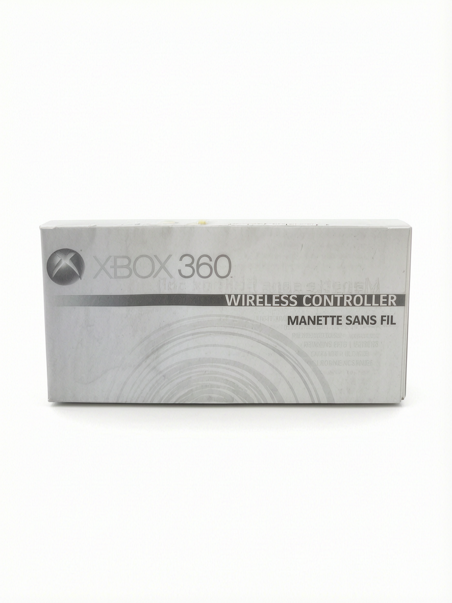 Notice Manette Xbox 360 sans fil en Français d'origine