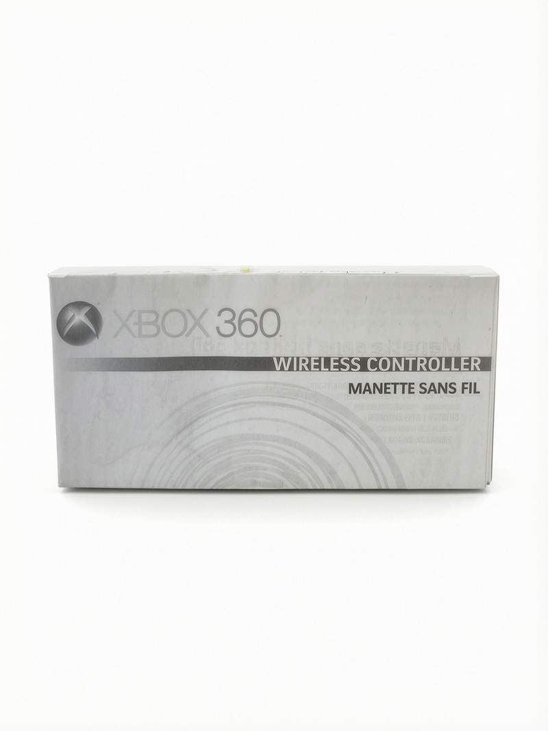 Notice Manette Xbox 360 sans fil en Français d'origine