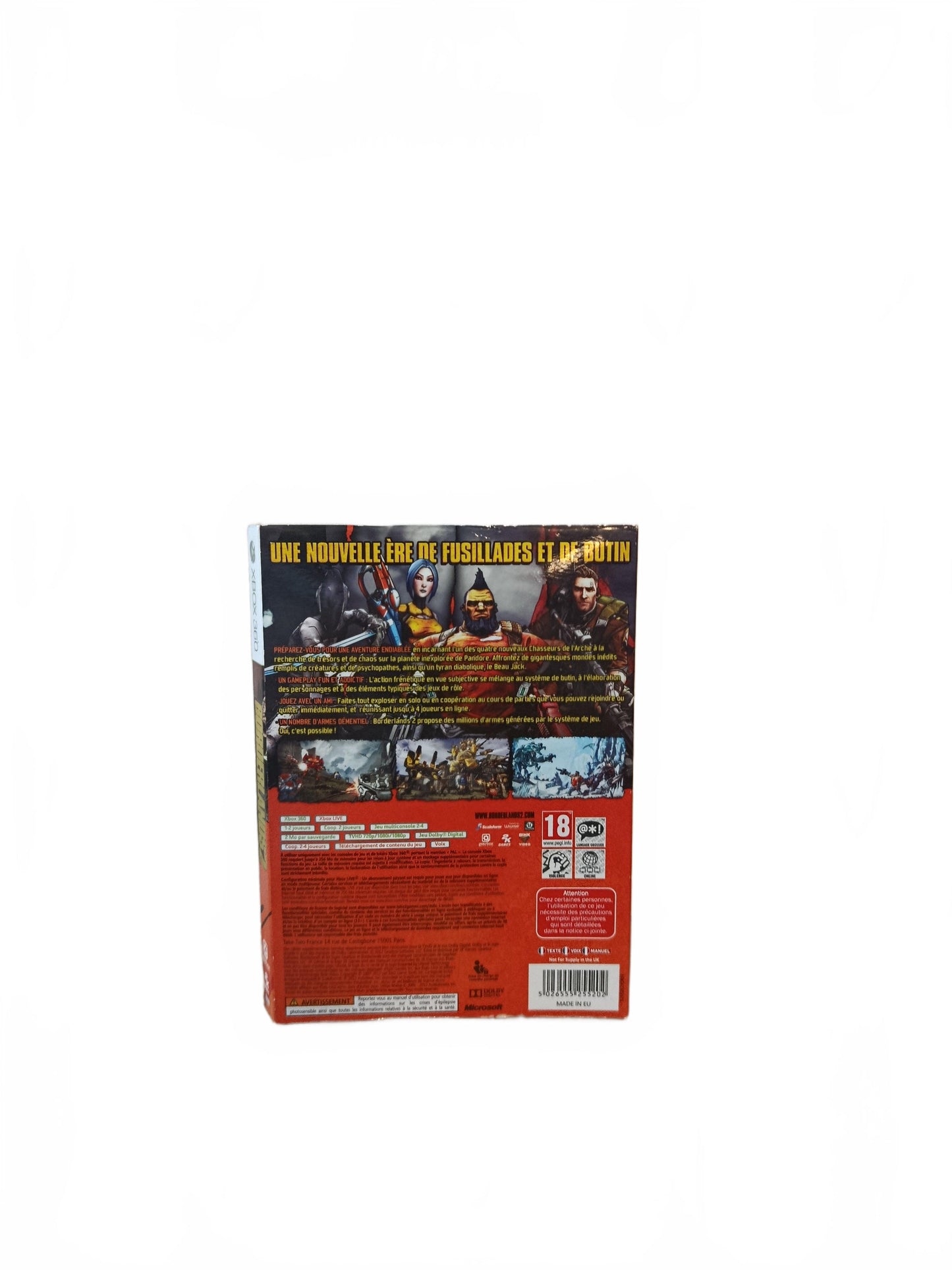 Fourreau Borderland Xbox 360 seul