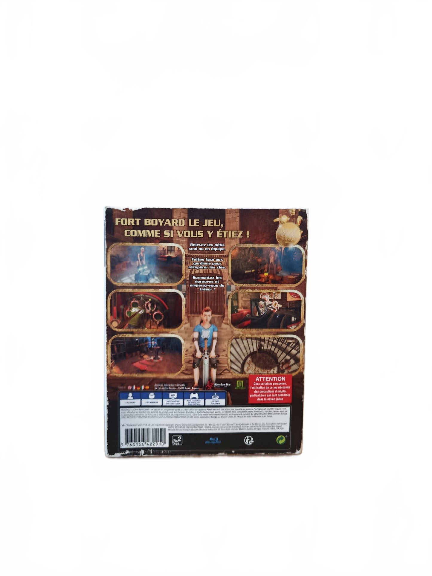 Fourreau Fort Boyar Playstation 4 (PS4) seul