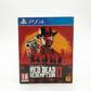 jaquette seule Red Dead Redemption II Playstation 4 (PS4)