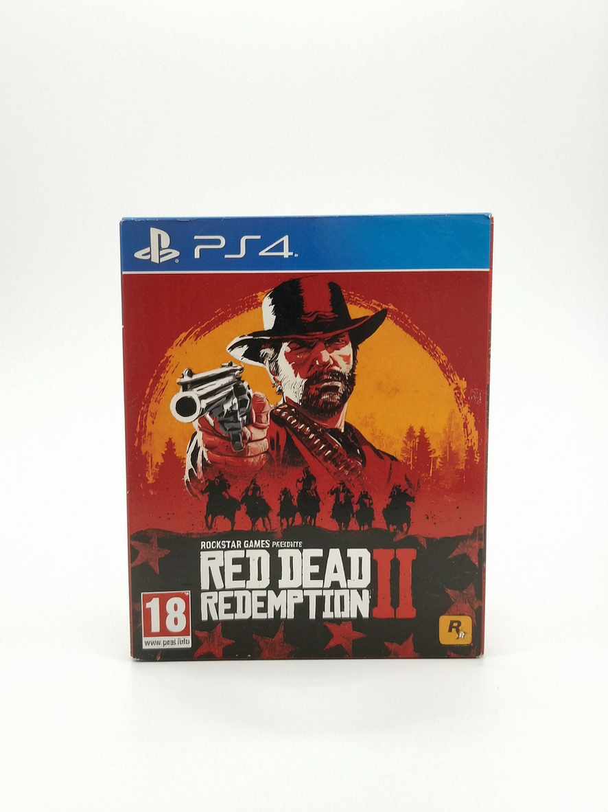 jaquette seule Red Dead Redemption II Playstation 4 (PS4)