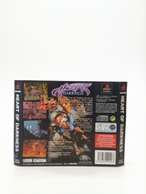 jaquette arrière seul Heart Darkness  Playstation 1 (PS1)