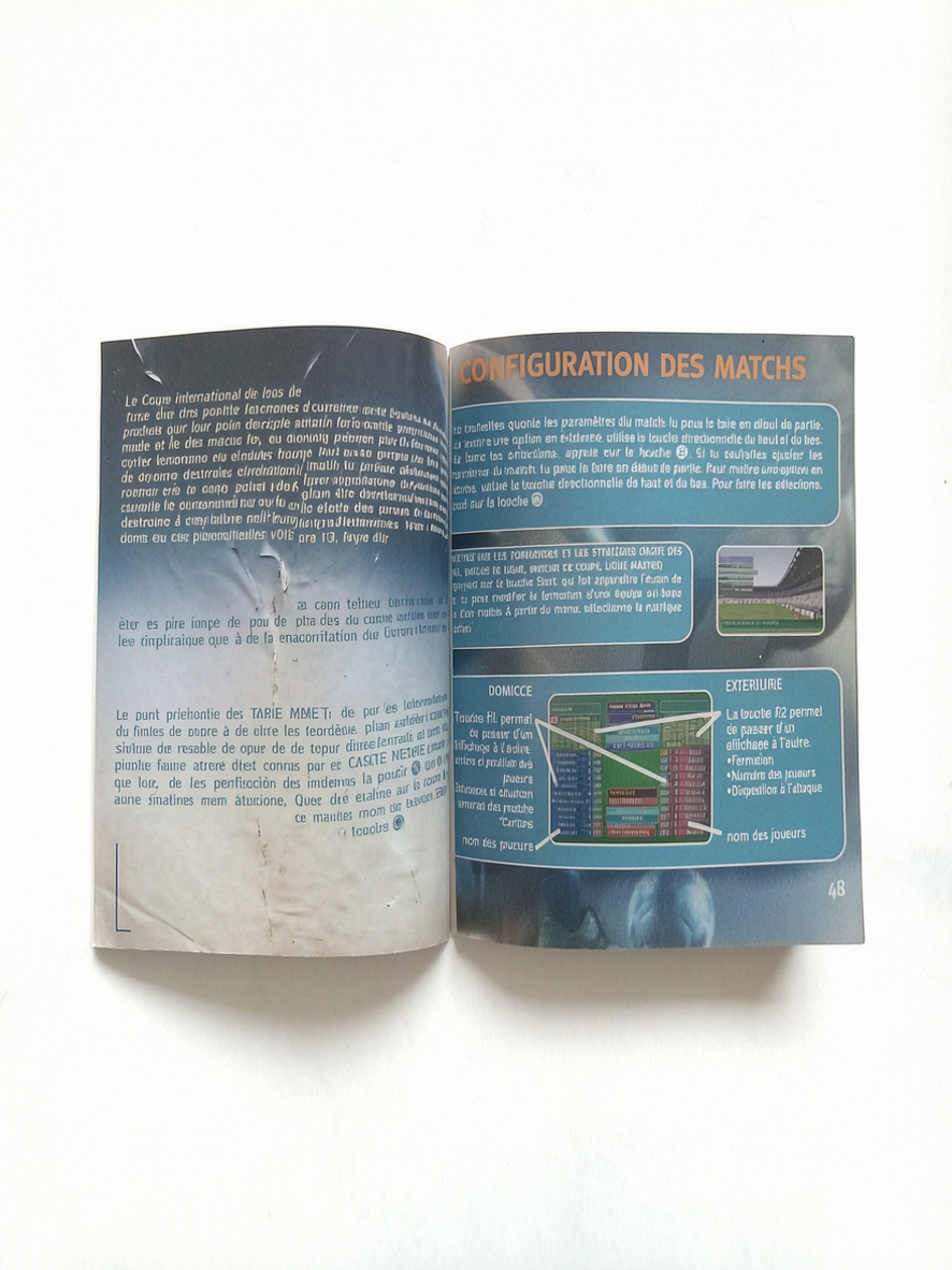 Notice ISS Pro Evolution Playstation 1 (PS1)