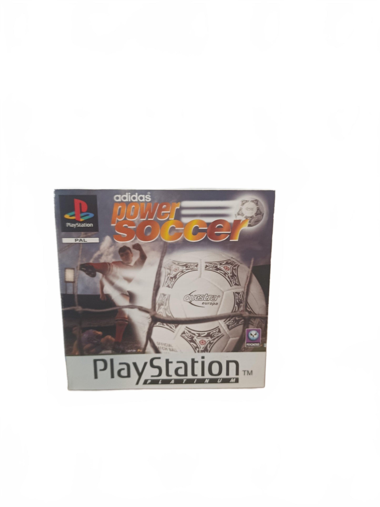 Notice Adiddas Power Soccer Version Platinum Playstation 1 (PS1)