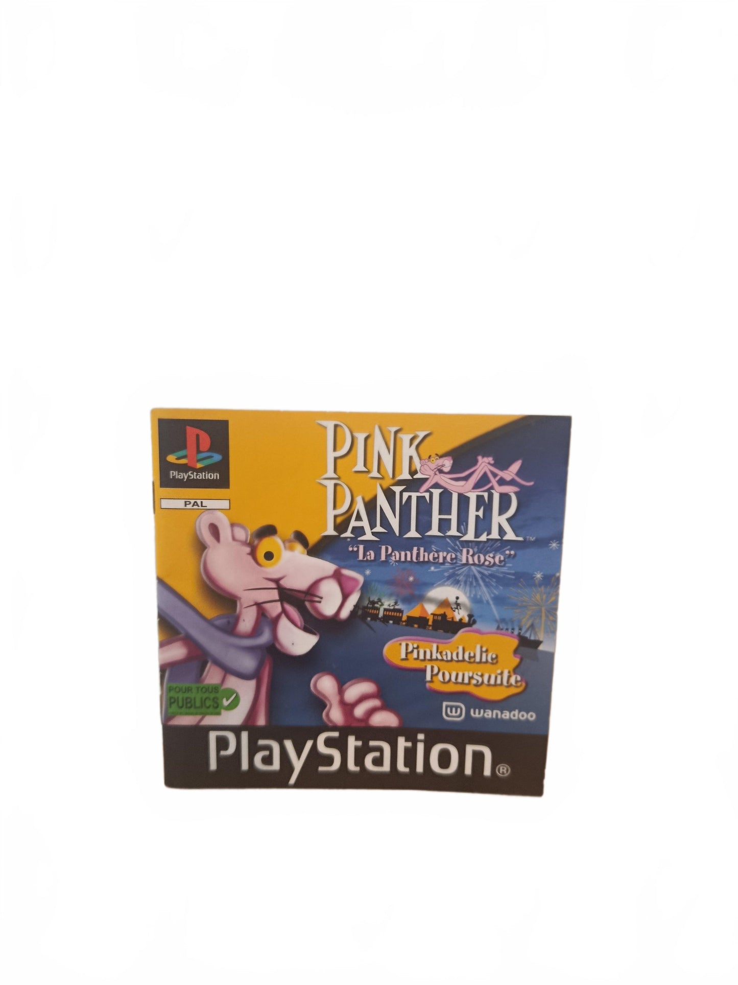 Notice seule Pink Panther (Rose) Playstation 1 (PS1)