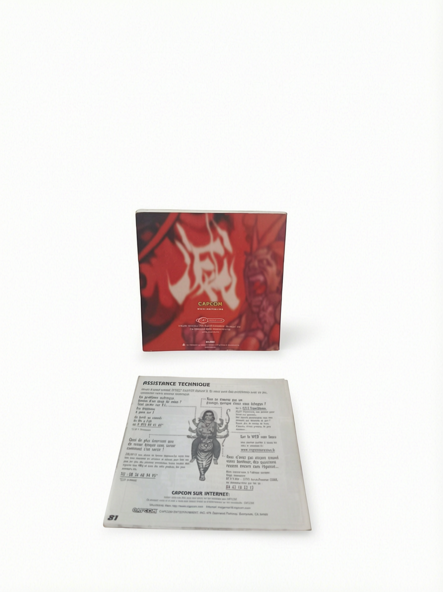 Notice seule Street Fighter Alpha 3 Playstation 1 (PS1)