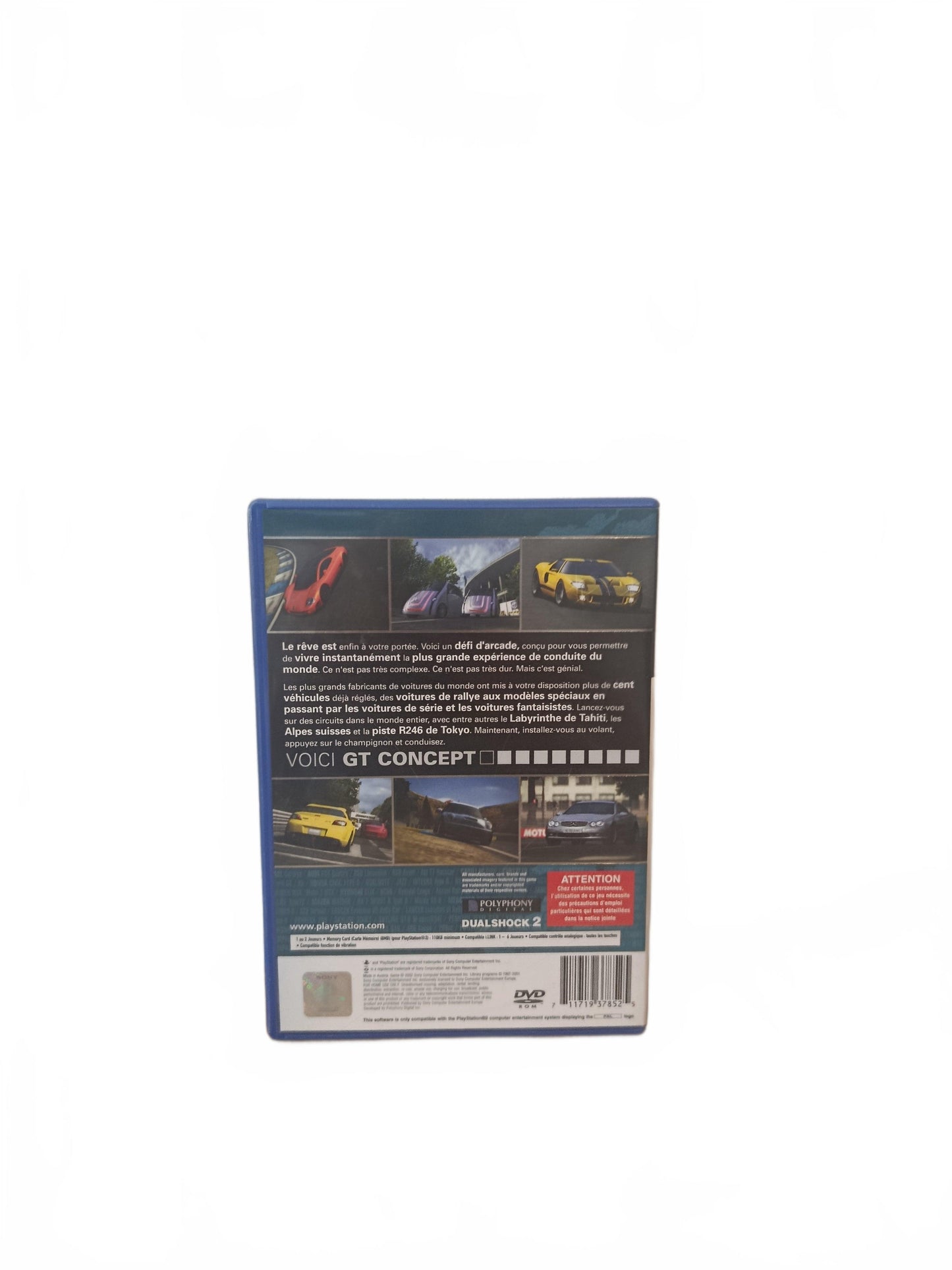 Gran Turismo 2002 Tokyo-Geneva Playstation 2 (PS2) Version FRA Complet