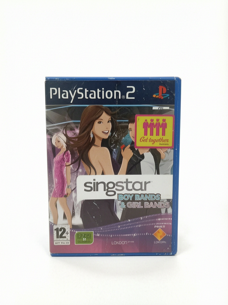 Sing Star Boy bands vs Girl Bands Playstation 2 (PS2) Version FRA Complet