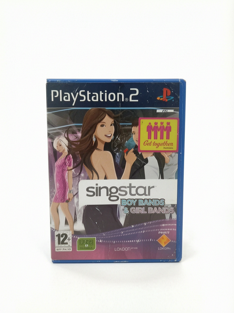 Sing Star Boy bands vs Girl Bands Playstation 2 (PS2) Version FRA Complet
