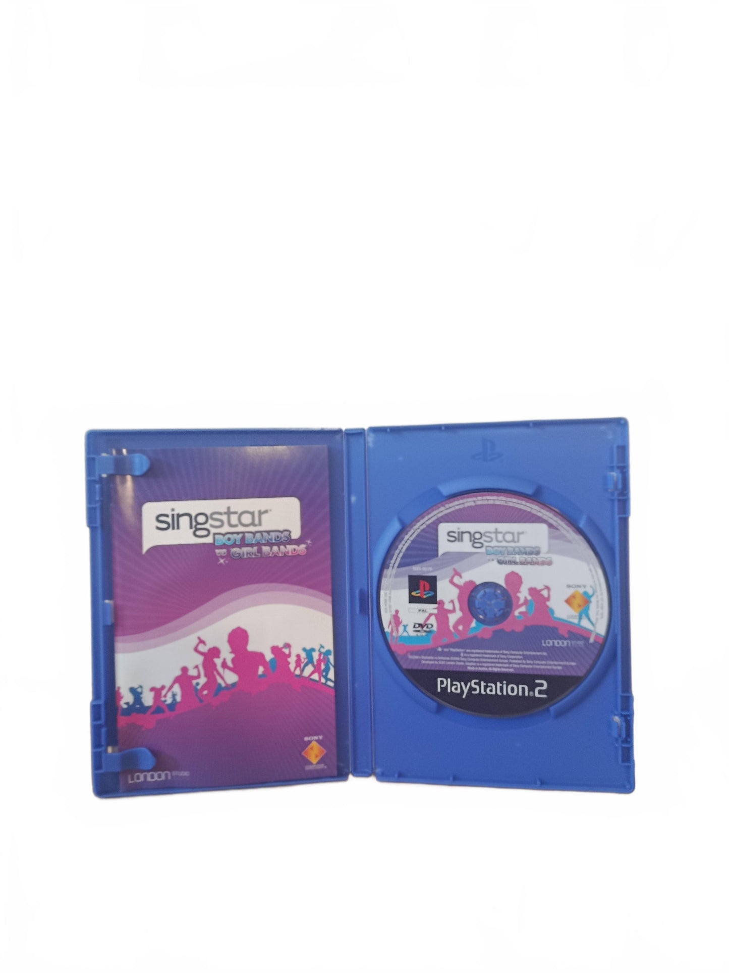 Sing Star Boy bands vs Girl Bands Playstation 2 (PS2) Version FRA Complet