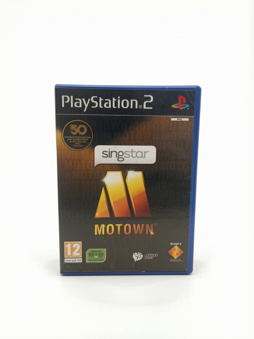 Singstar Motown Playstation 2 (PS2) Version FRA Complet