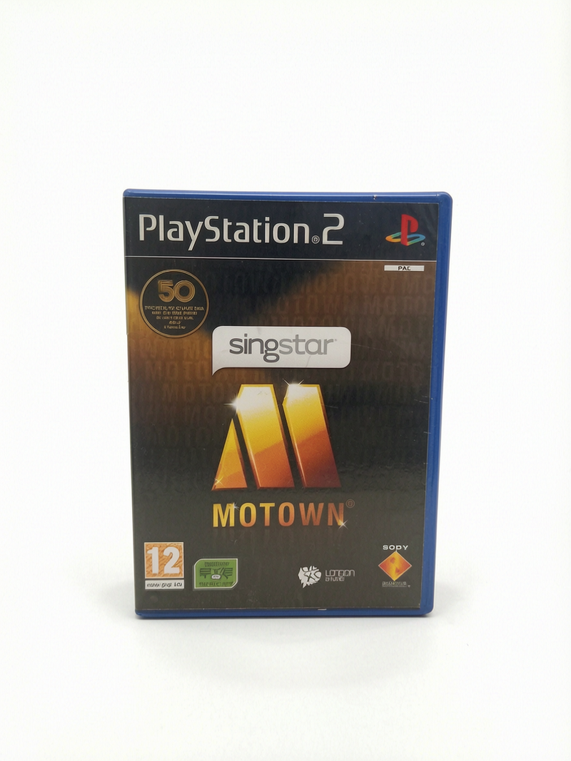 Singstar Motown Playstation 2 (PS2) Version FRA Complet
