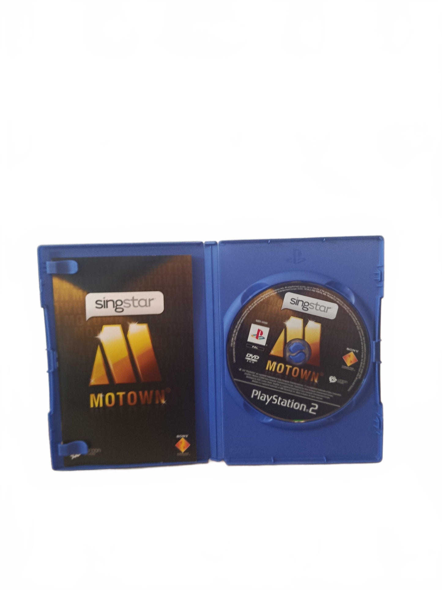 Singstar Motown Playstation 2 (PS2) Version FRA Complet