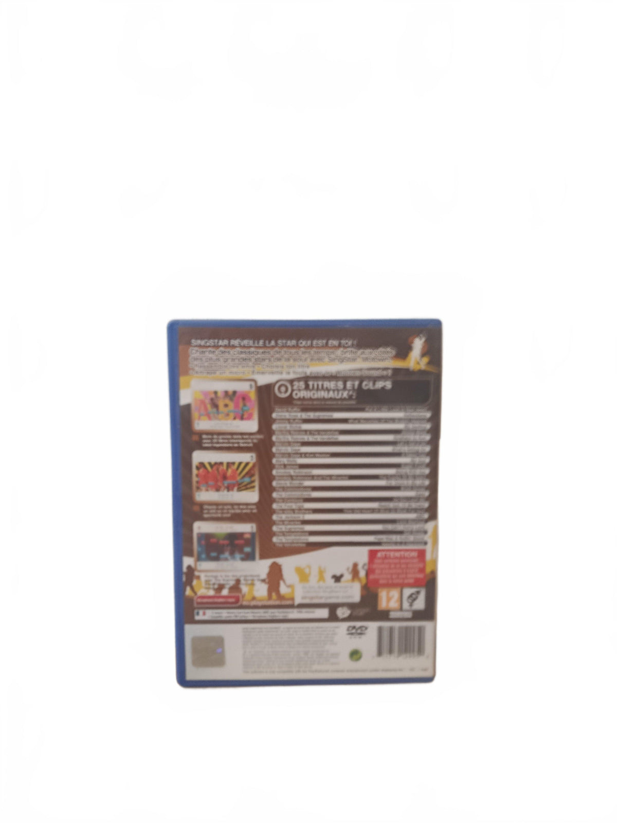 Singstar Motown Playstation 2 (PS2) Version FRA Complet