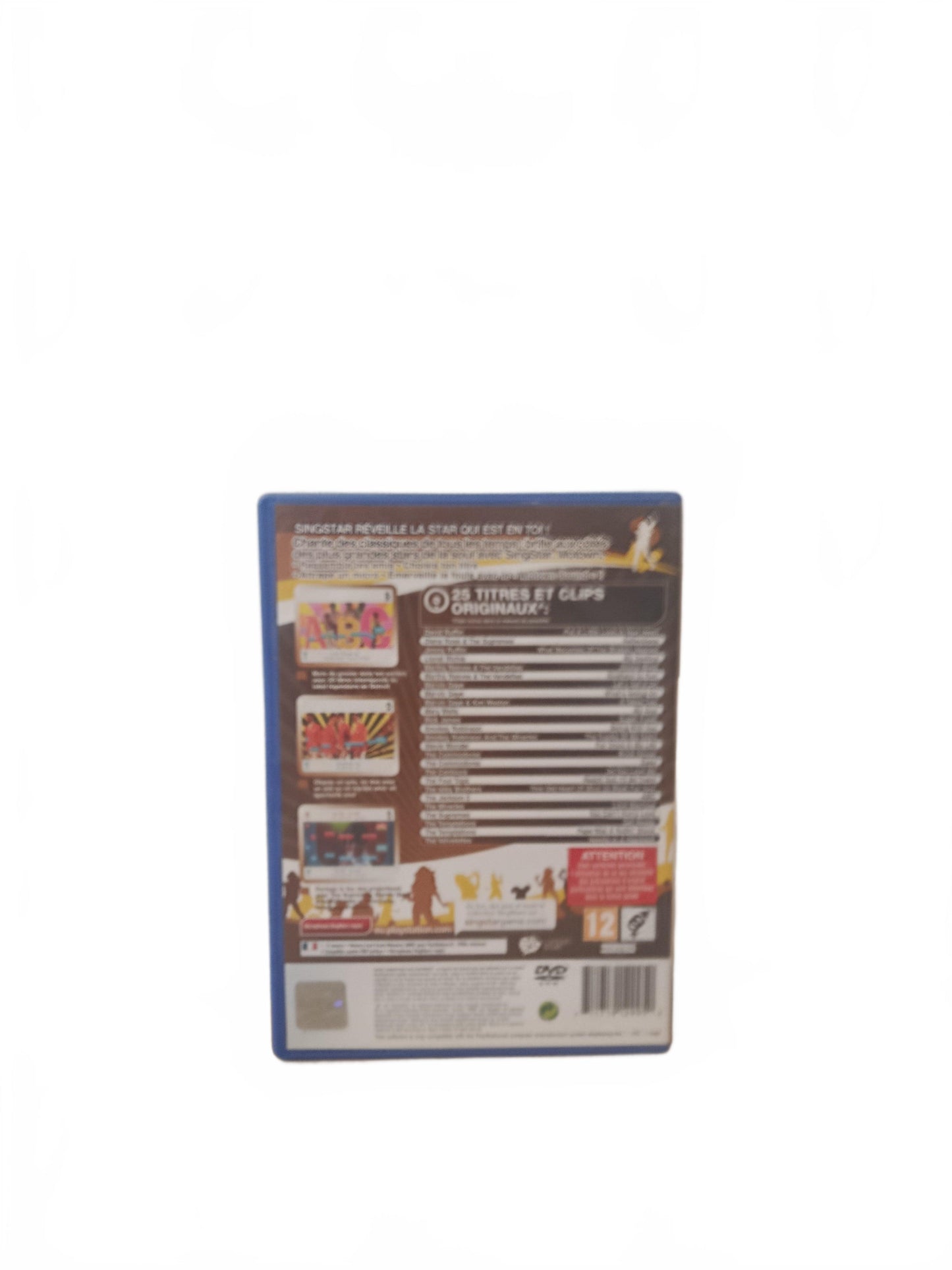 Singstar Motown Playstation 2 (PS2) Version FRA Complet