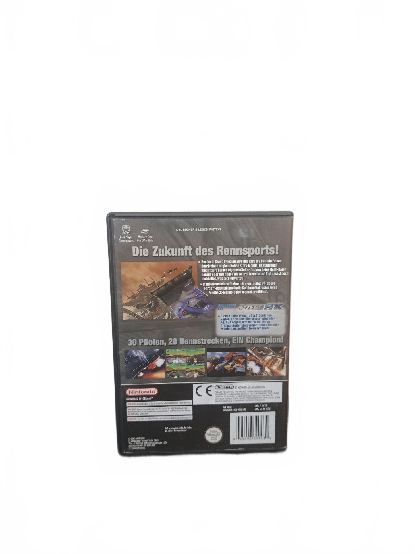 F-Zero GX Version NOE nintendo GameCube Complet