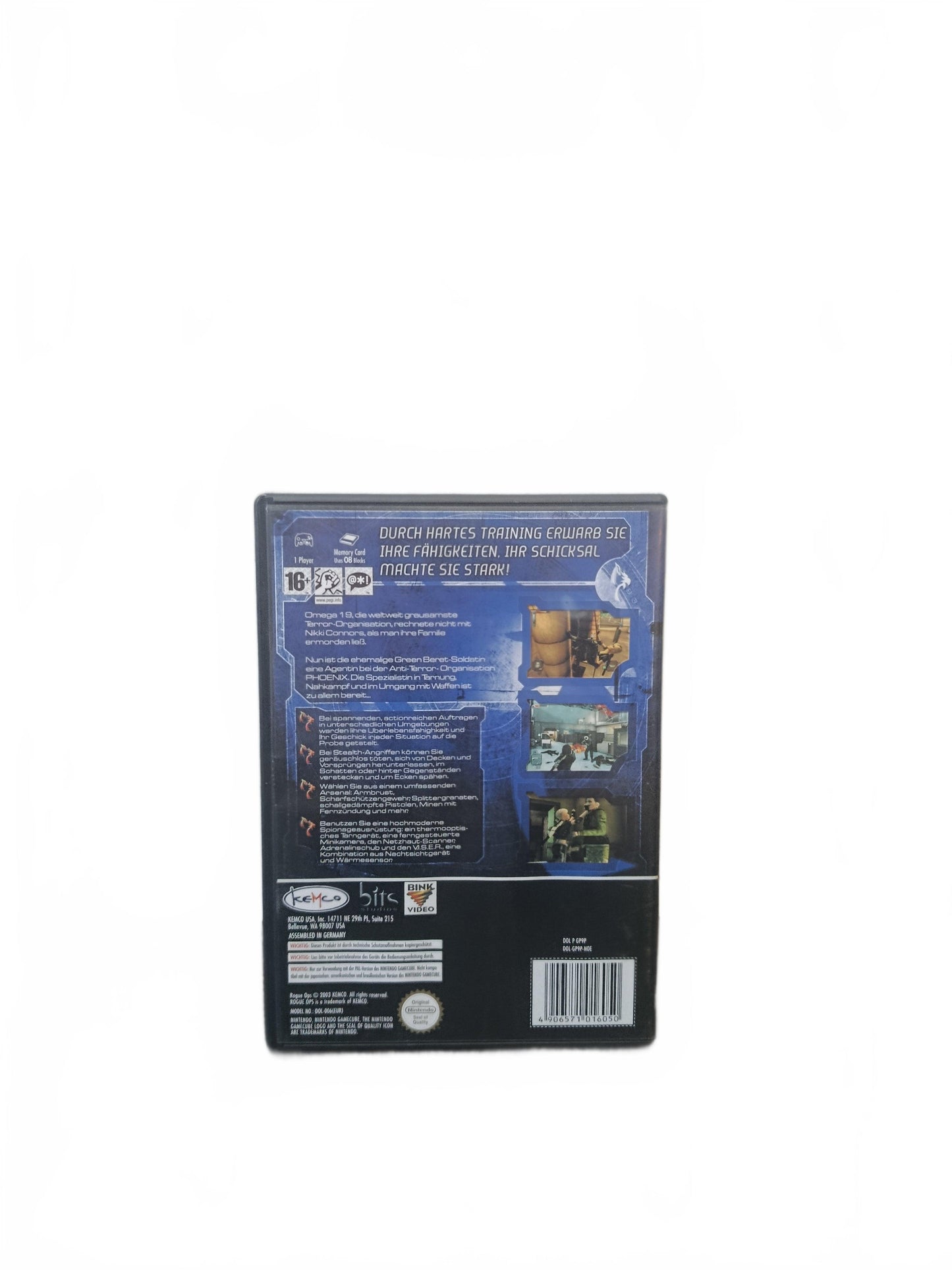 Rogue OPS Version NOE nintendo GameCube Complet