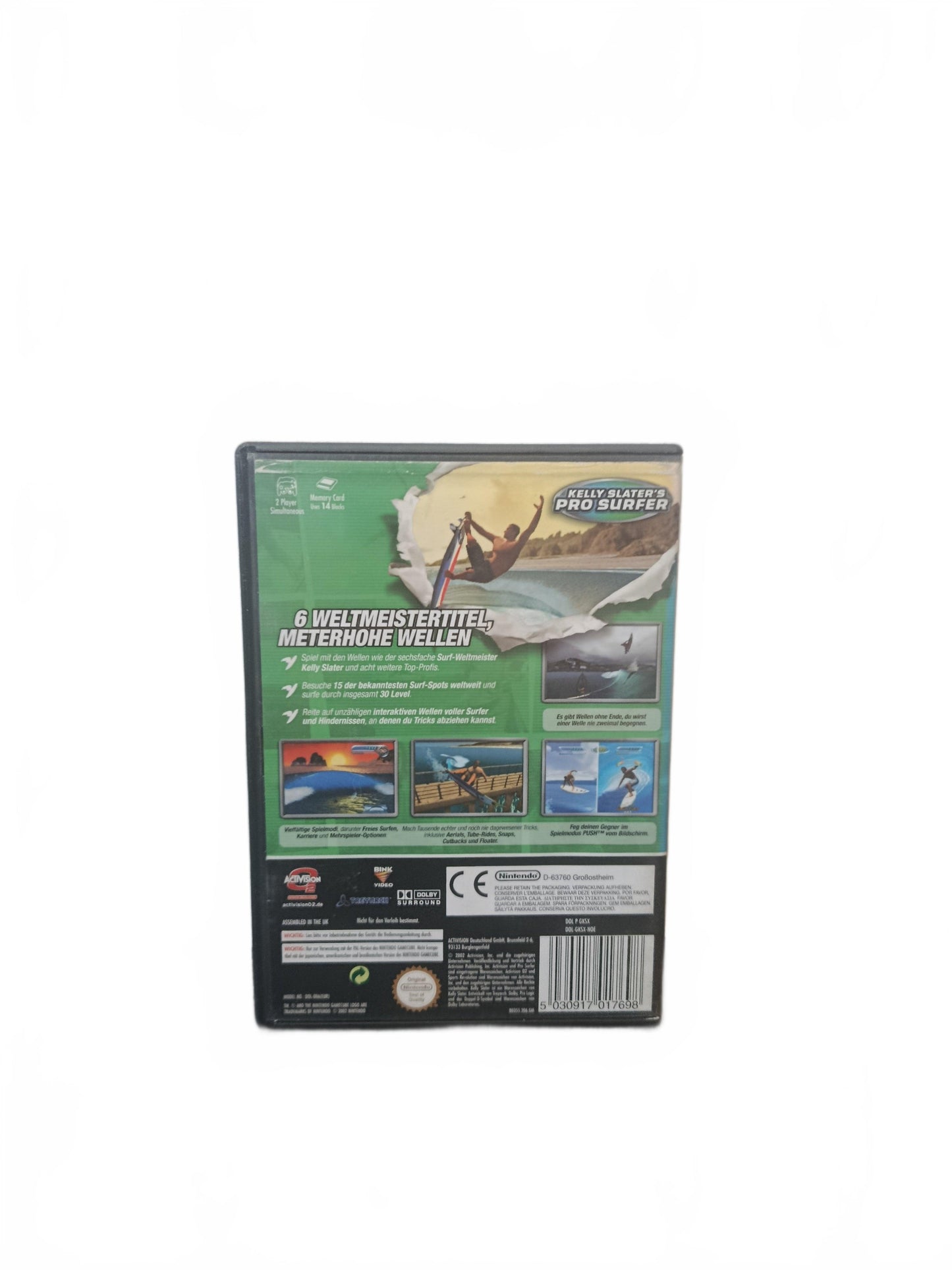 Kelly Slater's Pro Surfer Version NOE nintendo GameCube Complet