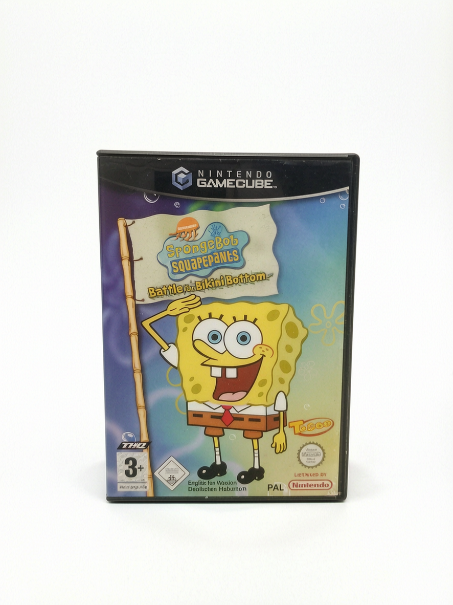 Bob l'éponge (sponge bob squarepants) Battle for bikini Bottom Version NOE nintendo GameCube Complet