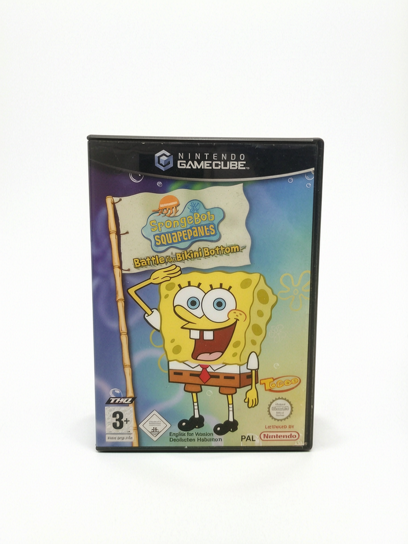 Bob l'éponge (sponge bob squarepants) Battle for bikini Bottom Version NOE nintendo GameCube Complet