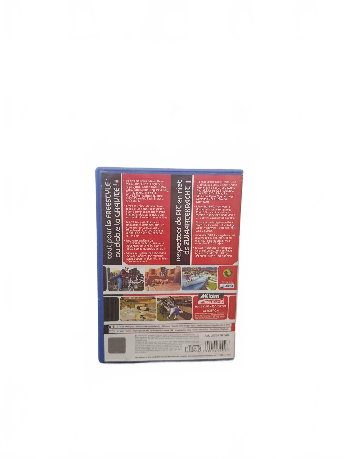 Dave Mirra 2 Freestyle BMX Playstation 2 (PS2)  Complet Version FRA