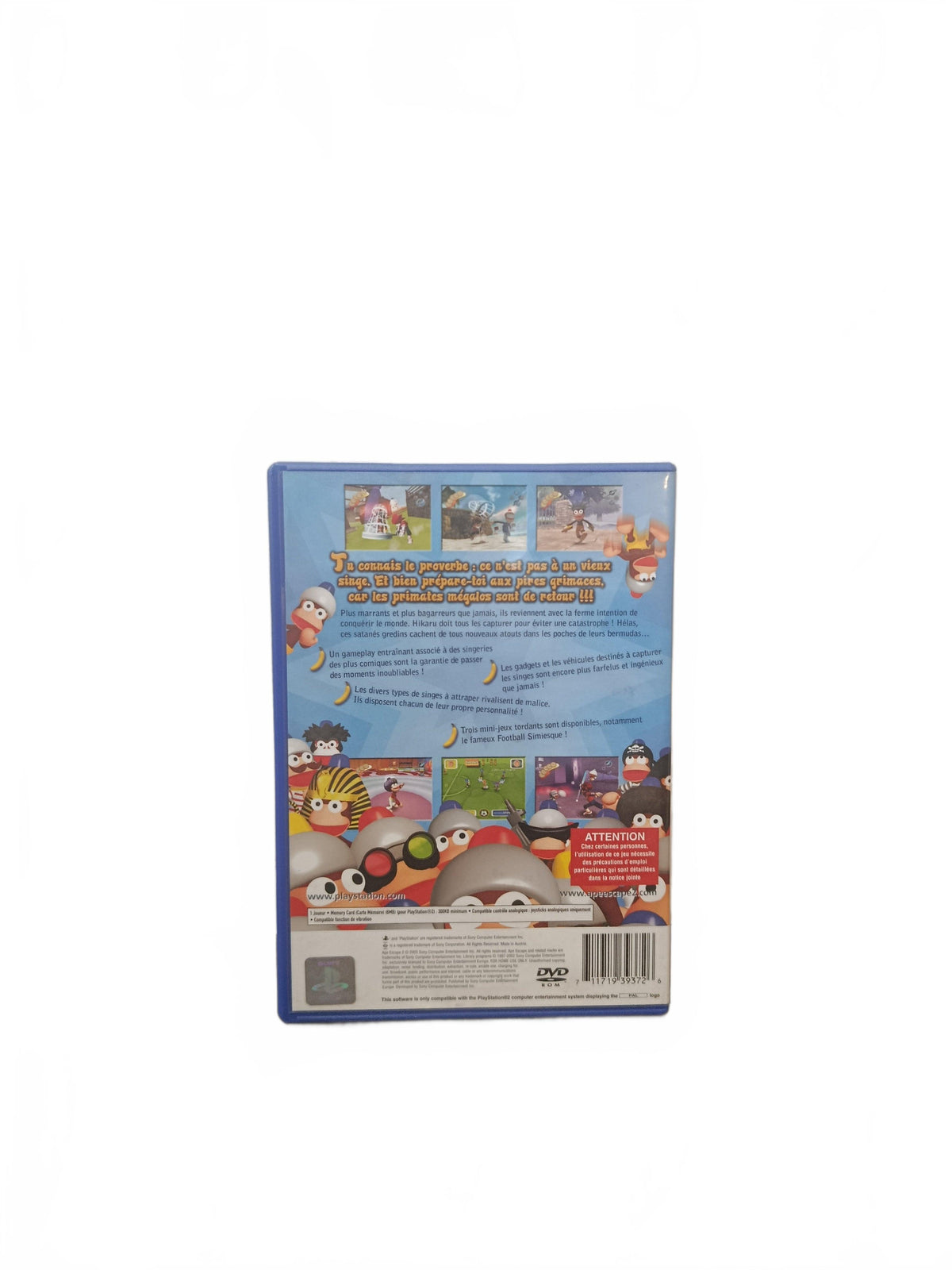 Ape Escape Playstation 2 (PS2)  Complet Version FRA