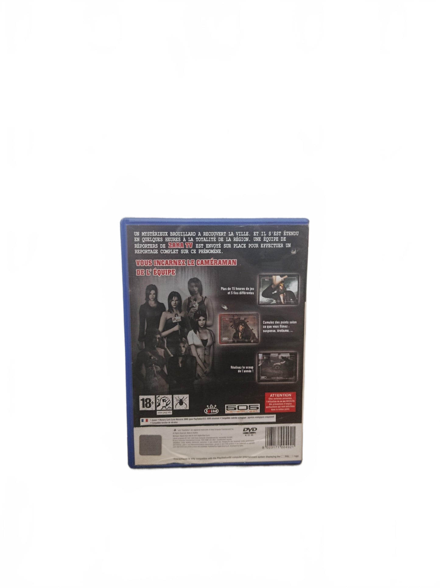 Michigan Report From Hell Playstation 2 (PS2)  Complet Version FRA