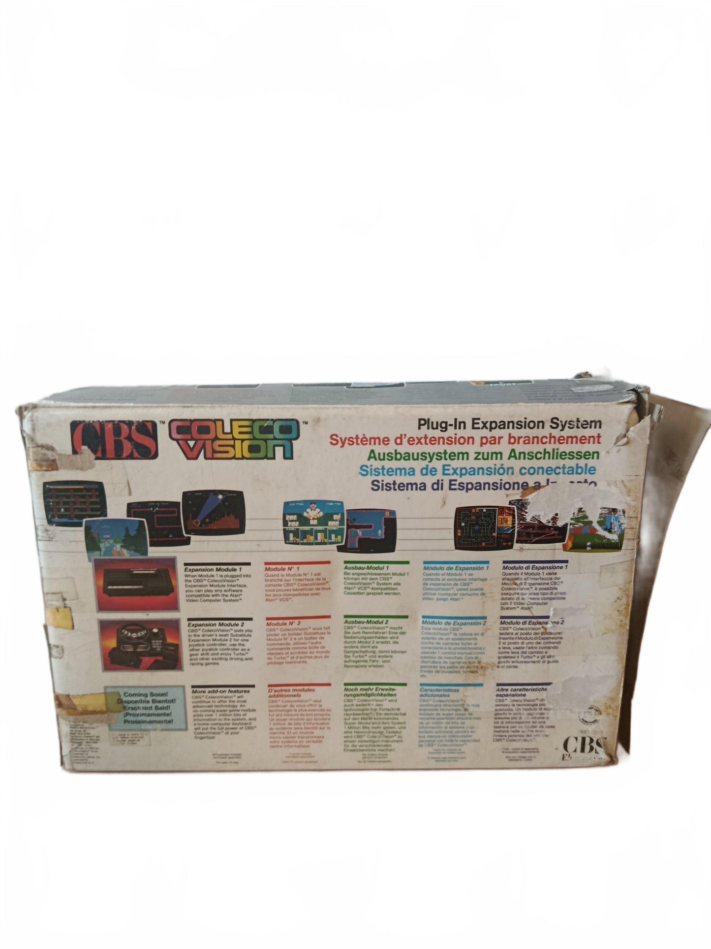Console CBS Coleco Vision complet en Boite Version FRA