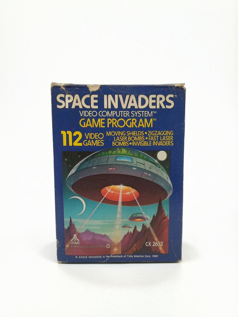 Space Invaders 112 Video Games Atari 2600 Complet en boite