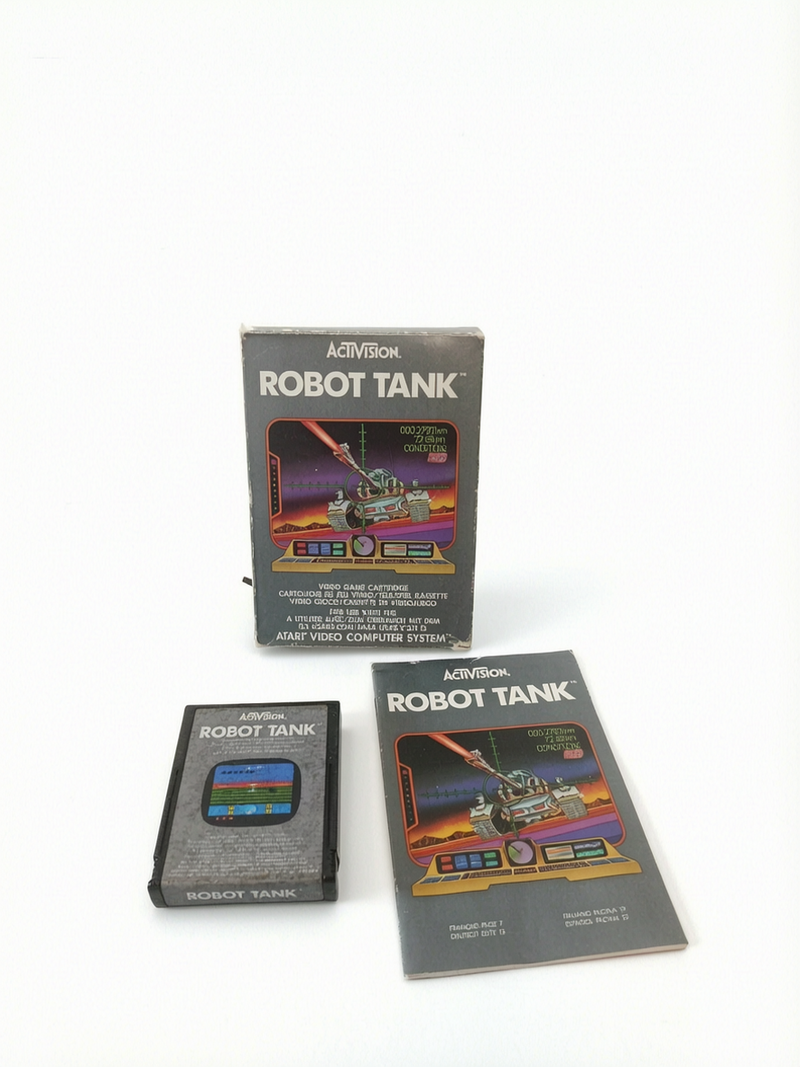 Robot Tank Atari 2600 Complet en boîte