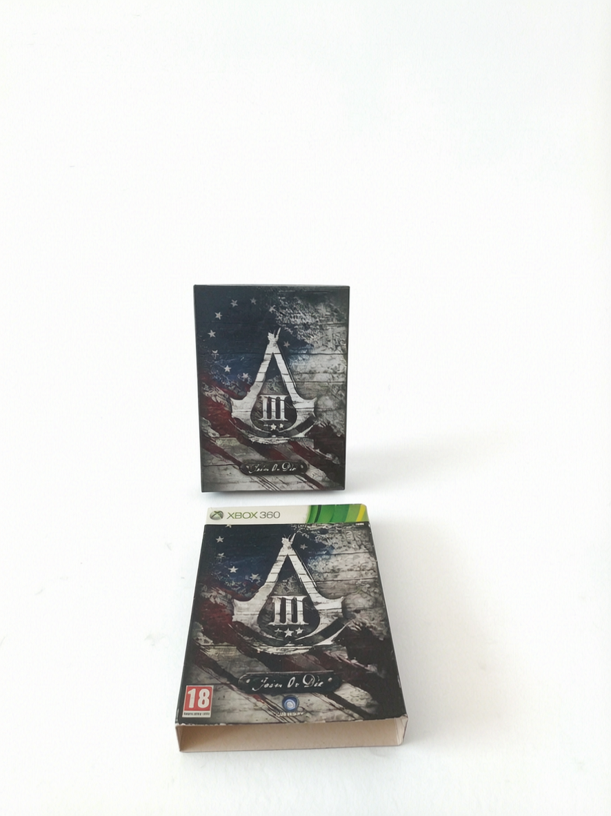 Assassin's Creed III Xbox 360 join Or Die Complet en boite FRA
