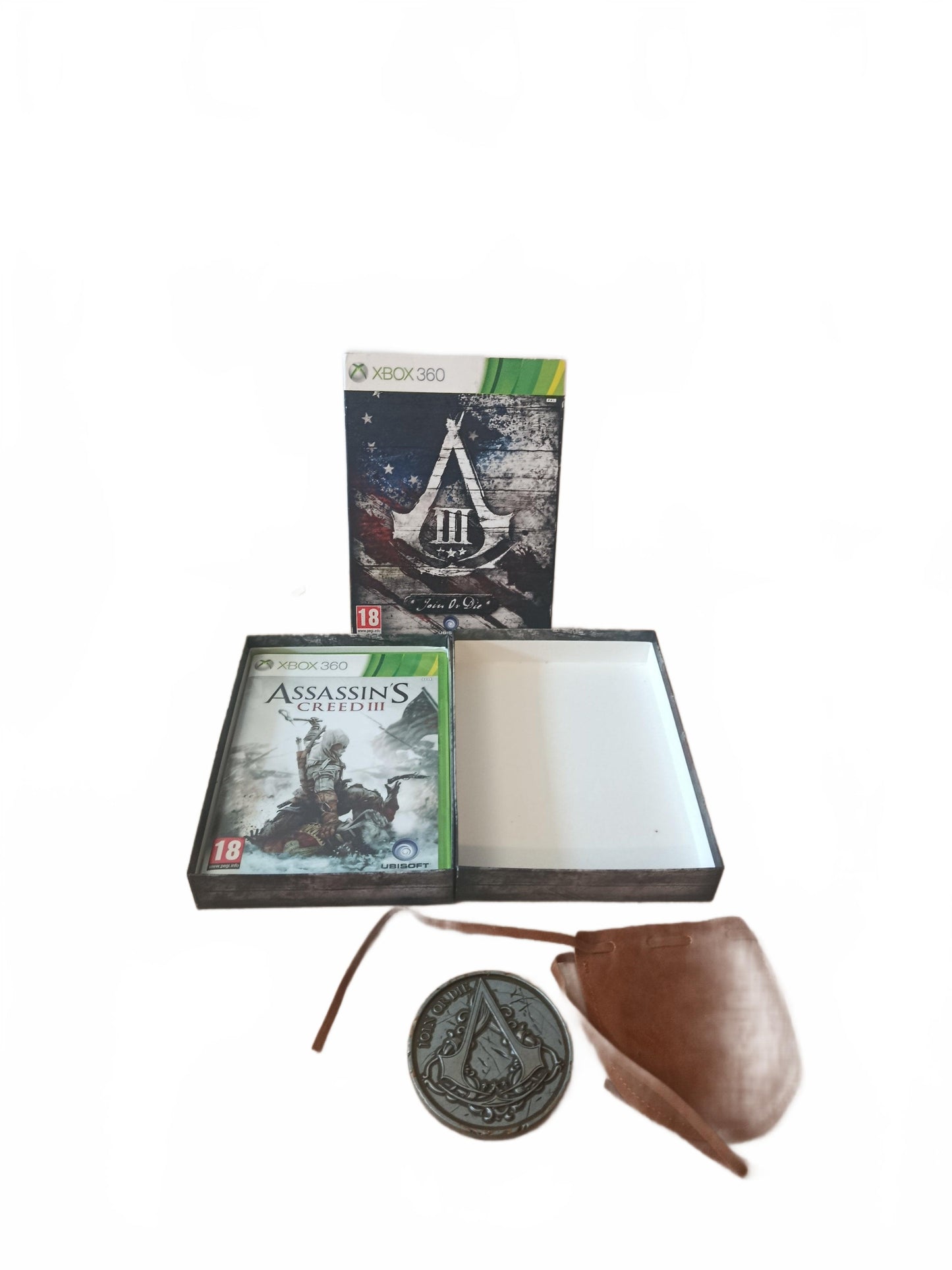 Assassin's Creed III Xbox 360 join Or Die Complet en boite FRA