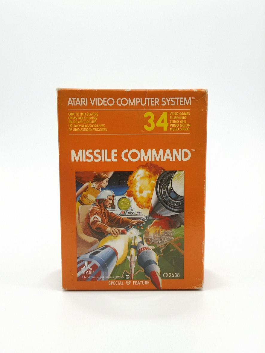 Missile Command Atari 2600 complet en boîte