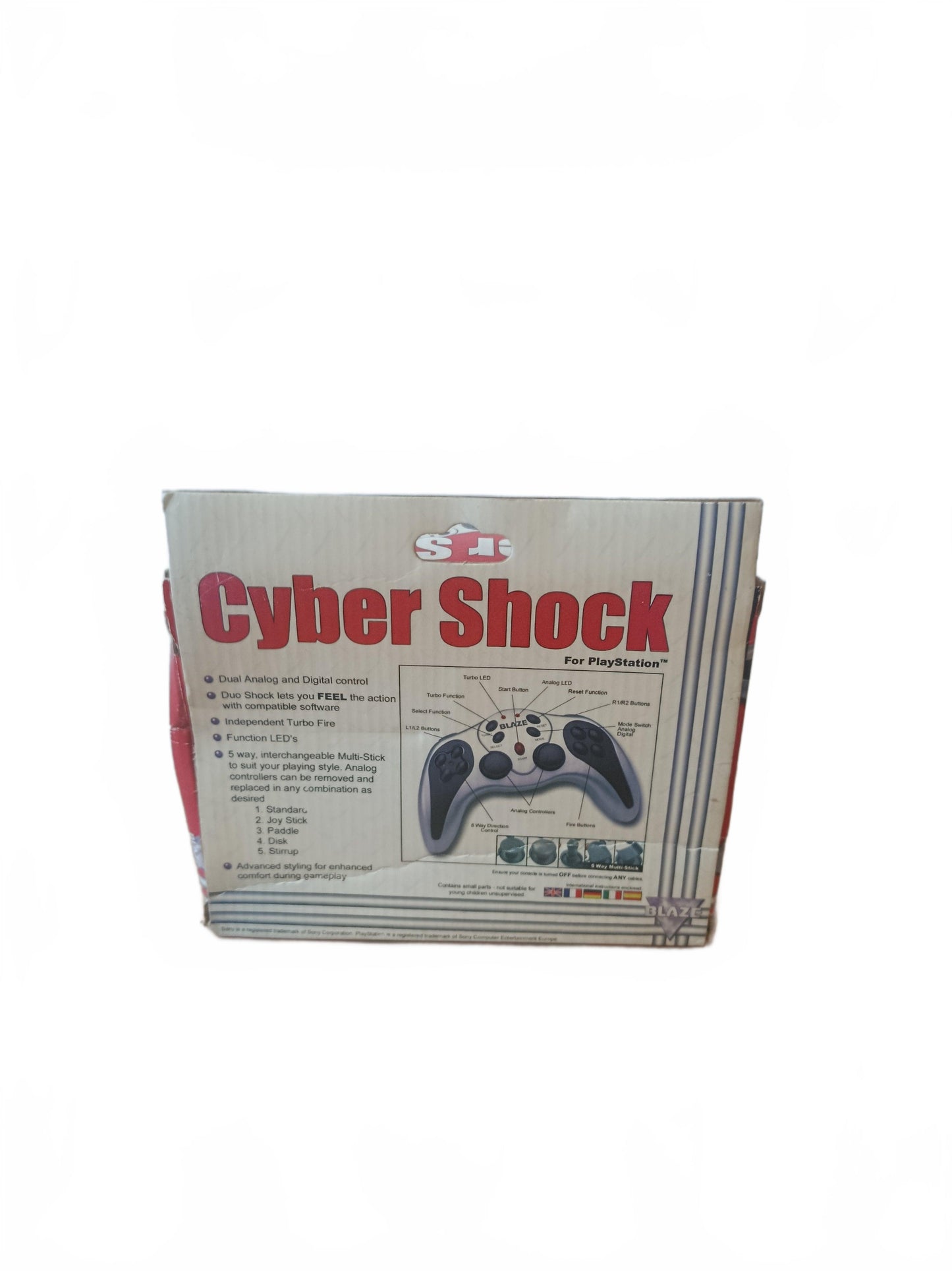 Cyber Shock Manette Playstation Complet en boîte
