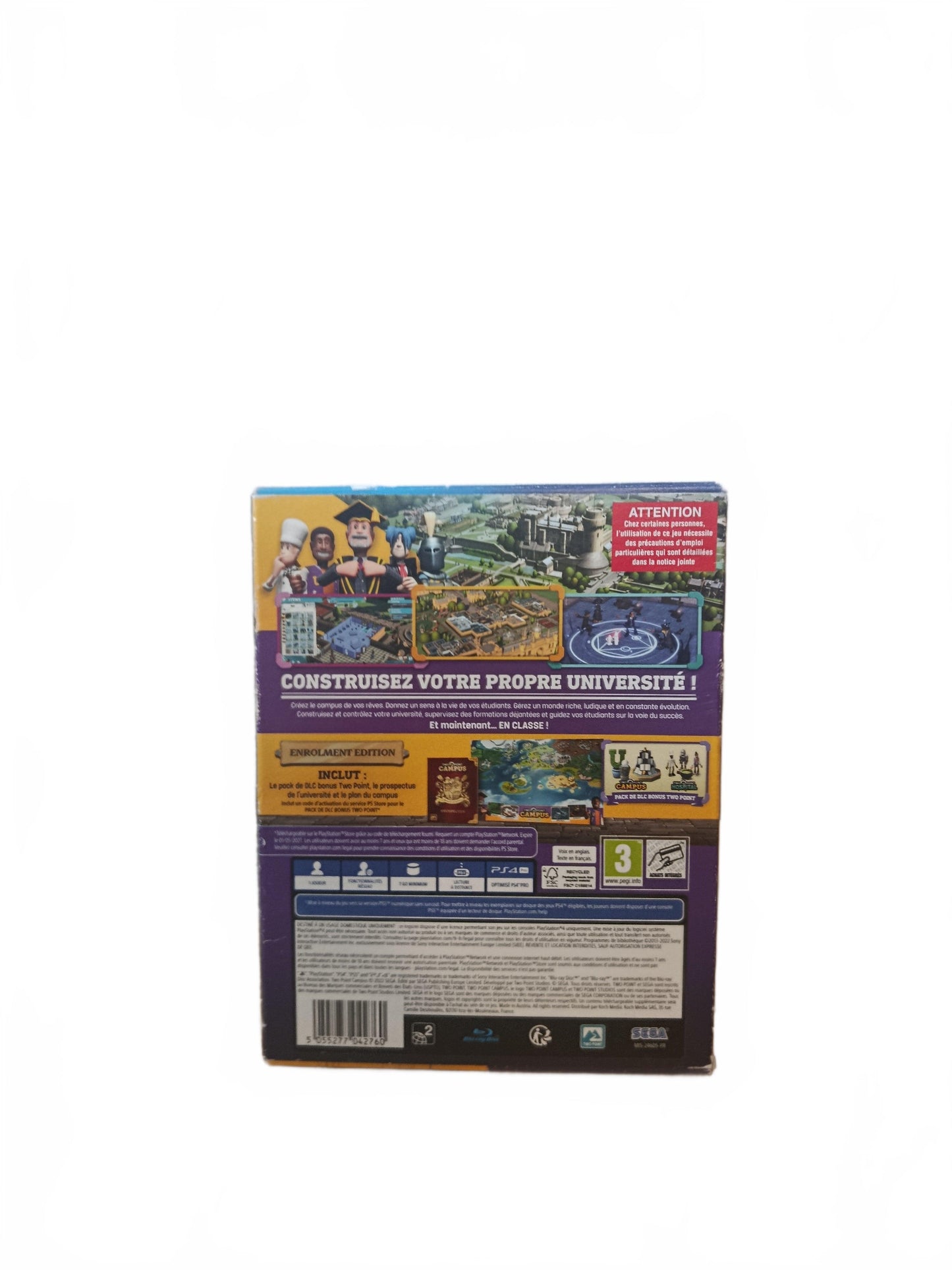 Campus Two Point Playstation 4 (PS4) complet sans CD
