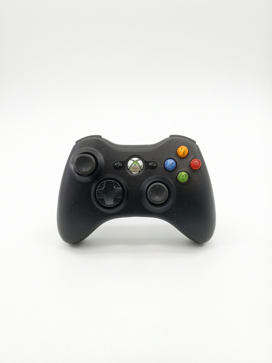 Manette Xbox 360 sans fil Version Noire
