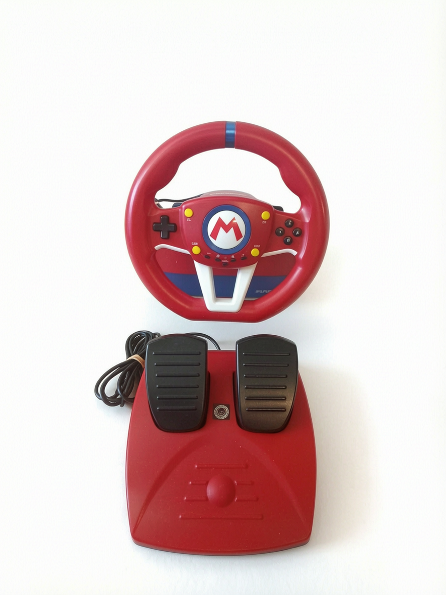 Volant + Pédale Mario Kart 8 Nintendo