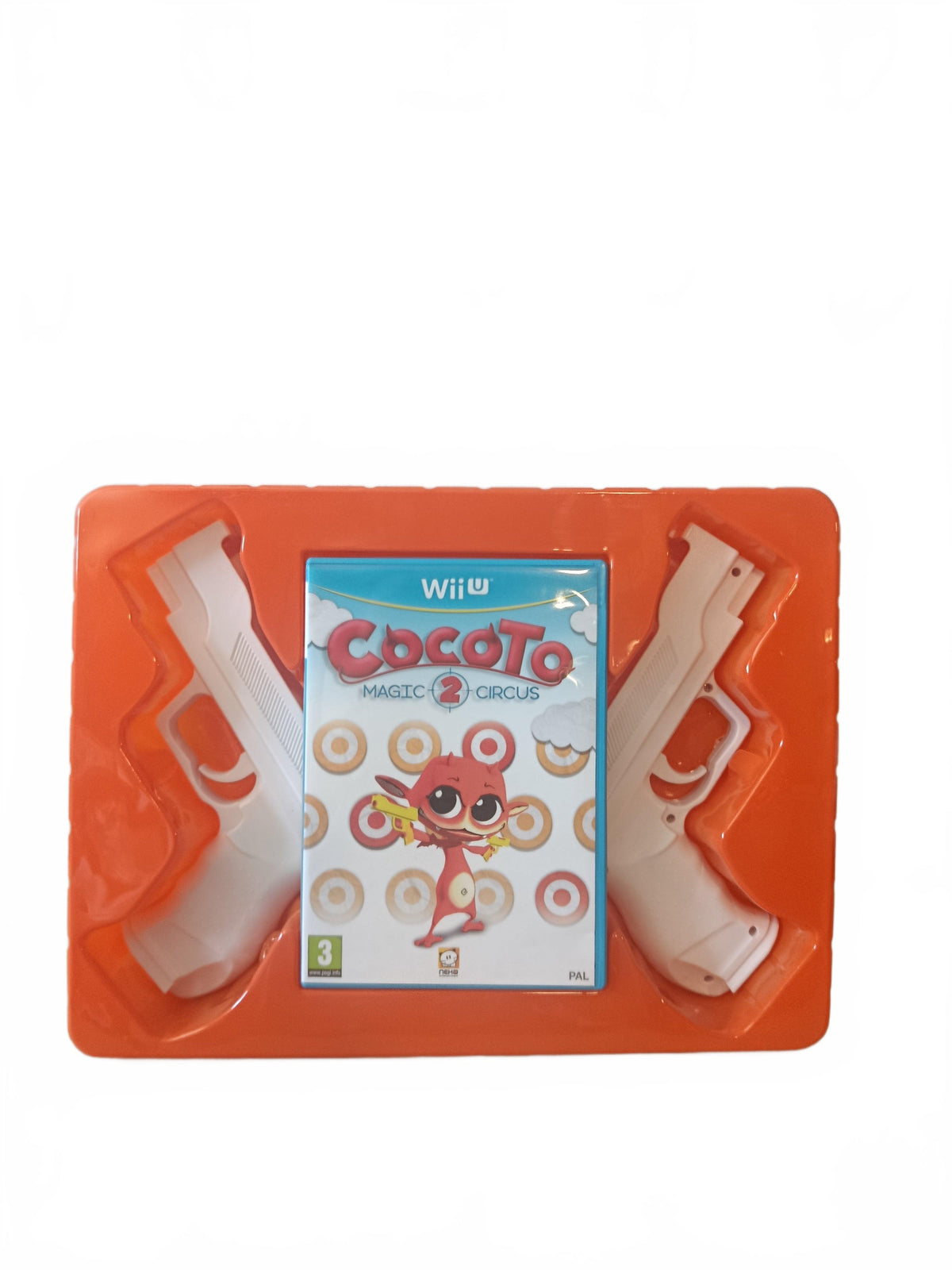 Pack Cocoto Magic 2 Circus Complet avec pistolet Nintendo Wii