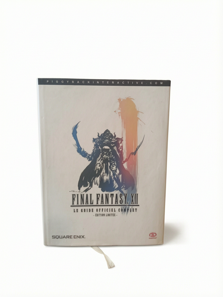 Livret Final Fantasy XII Le Guide Officielle Edition Limitée