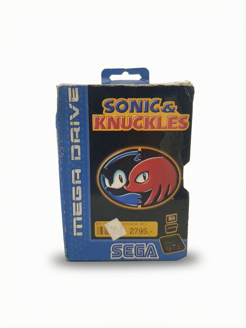 Sonic Knuckles Mega Drive Sega Version FRA