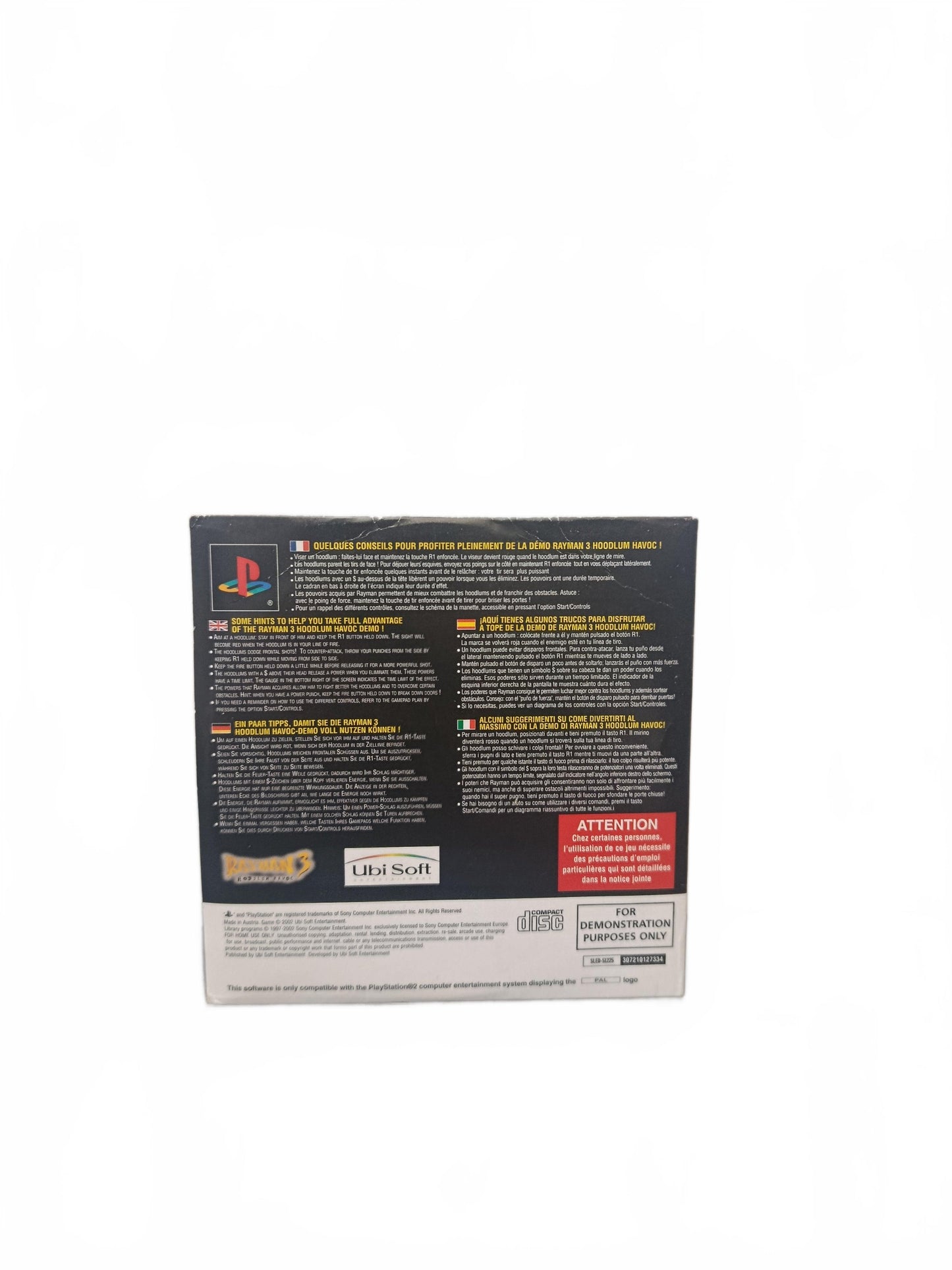 Démo Rayman 3 Playstation 2 (PS2)