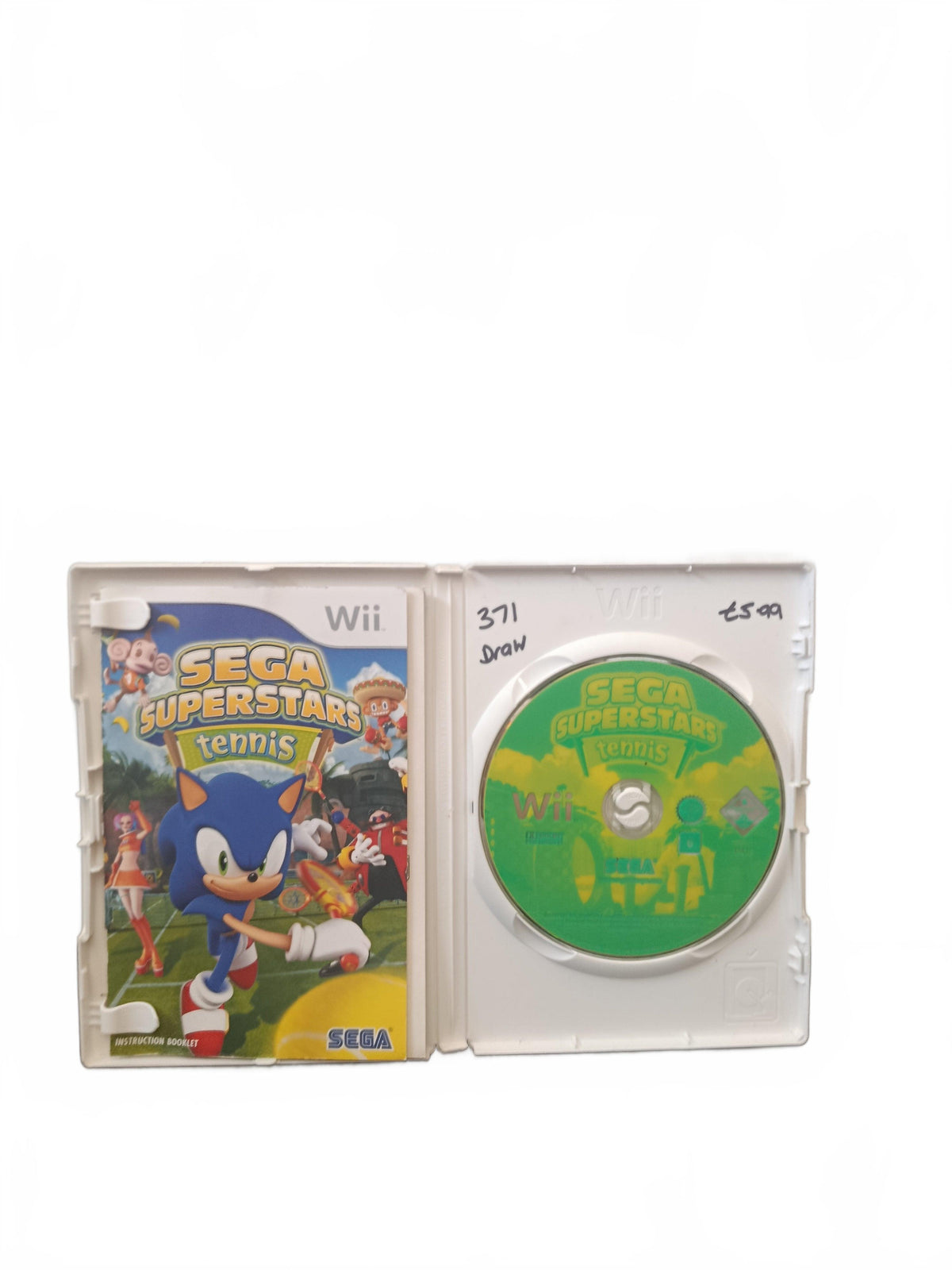Sonic Sega Superstar Tennis Nintendo Wii Version UK  jouable en français